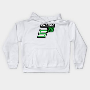 S70 enduro logo Kids Hoodie